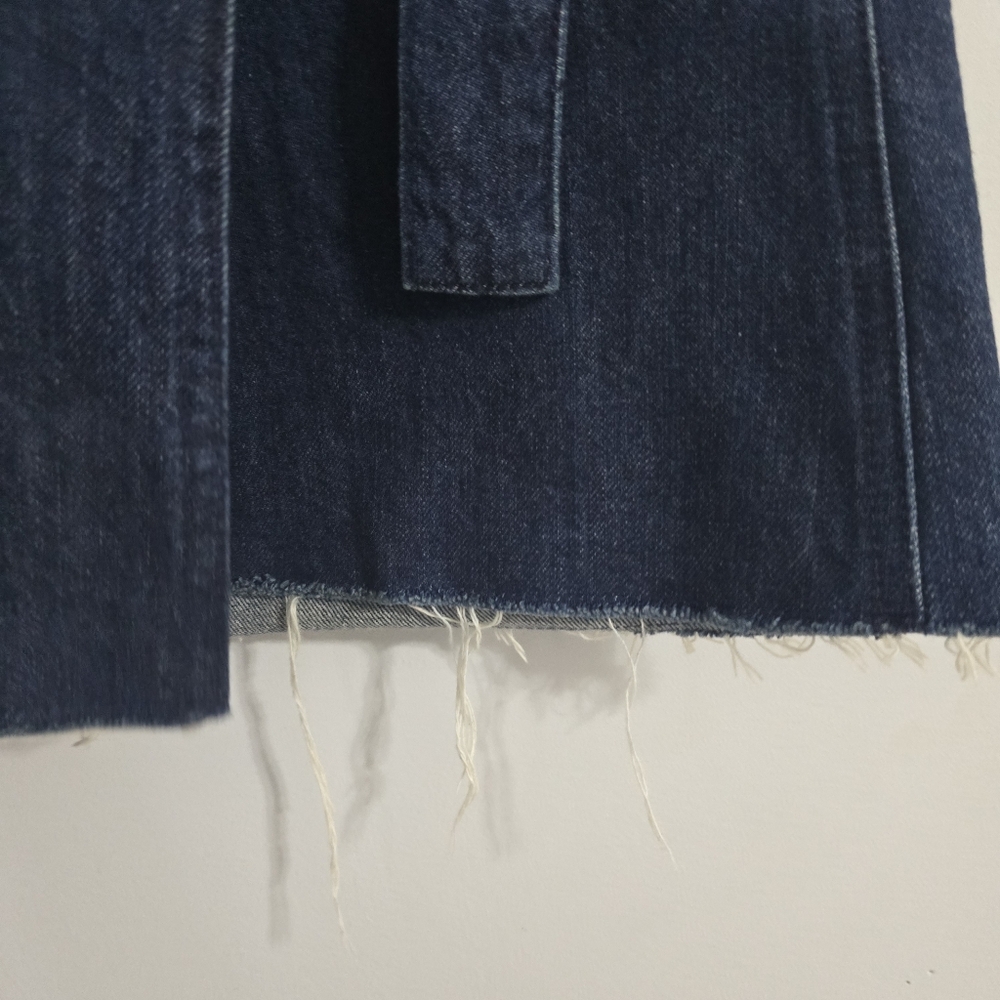 Madewell Denim Wrap Skirt 6 - Picture 5 of 9